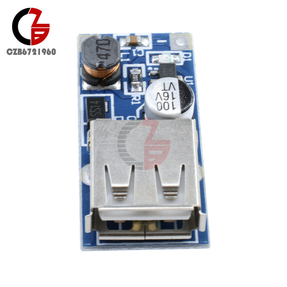 3PCS 0.9V-5V to 5V DC-DC Booster Module USB Mobile Step-up Power Supply Module