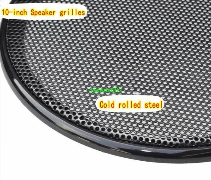 2pcs 10"inch 285mm speaker grille Thicken Protective cover Decorative circle