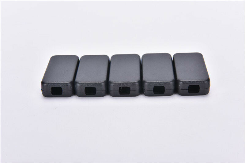 5pcs Electric Plastic Black Waterproof Case Project Junction Box 40*20*11mm WF