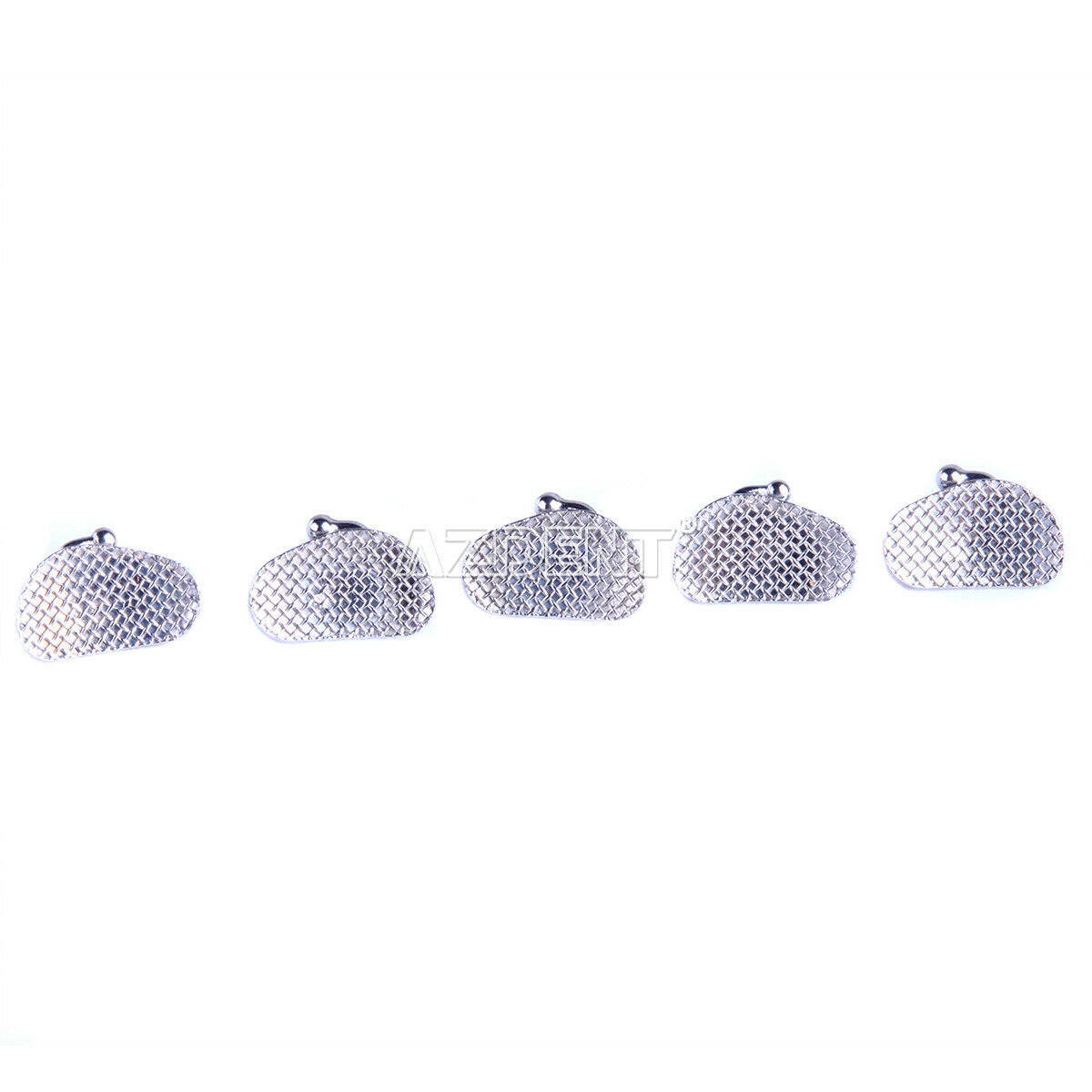 5 X AZDENT Dental Ortho Buccal Tubes 2nd Molar MBT 022 Non-Conv Split Bonding
