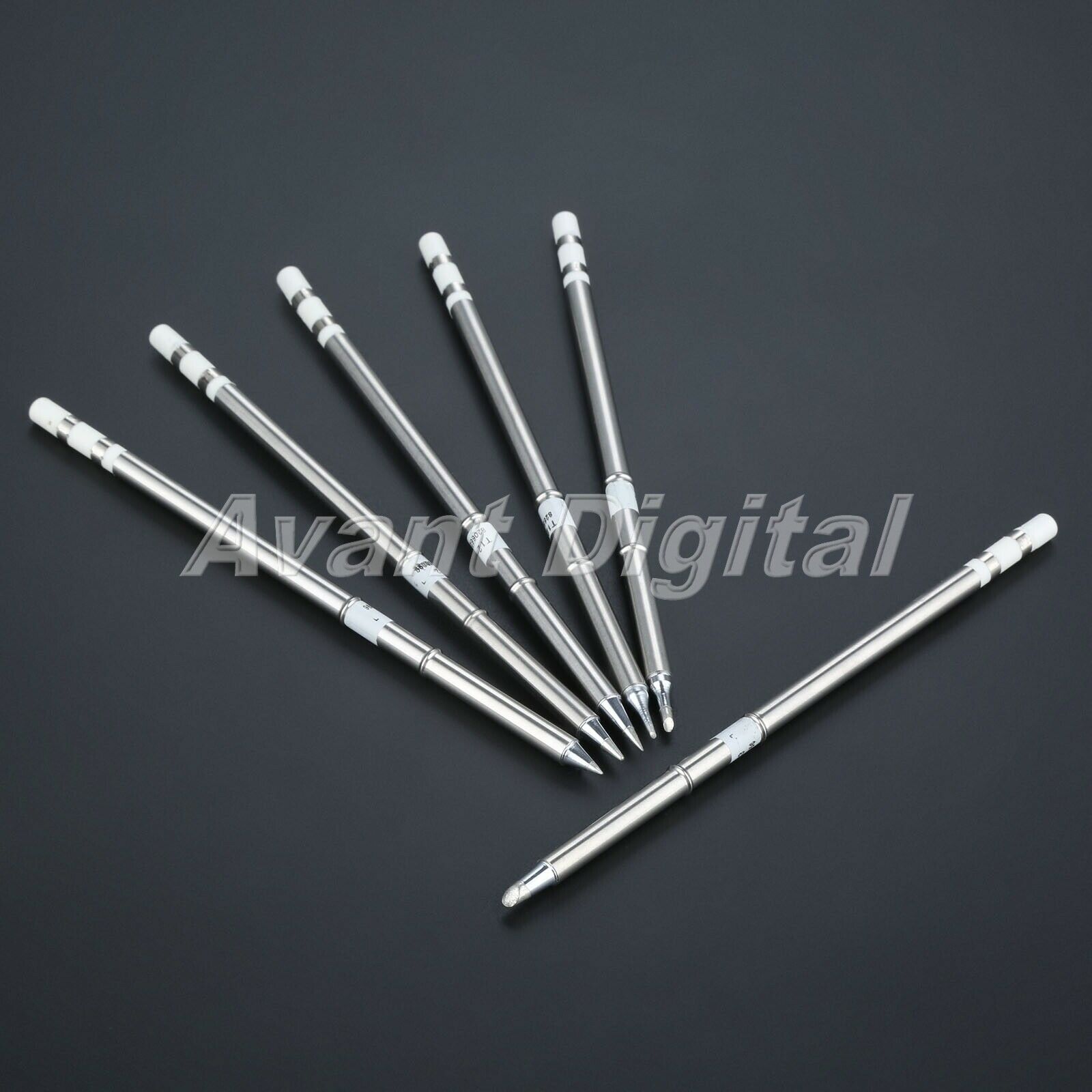 6Pcs Solder Iron Tips T12 Series Iron Tips Welding Soldering Tool Kit Wholesale