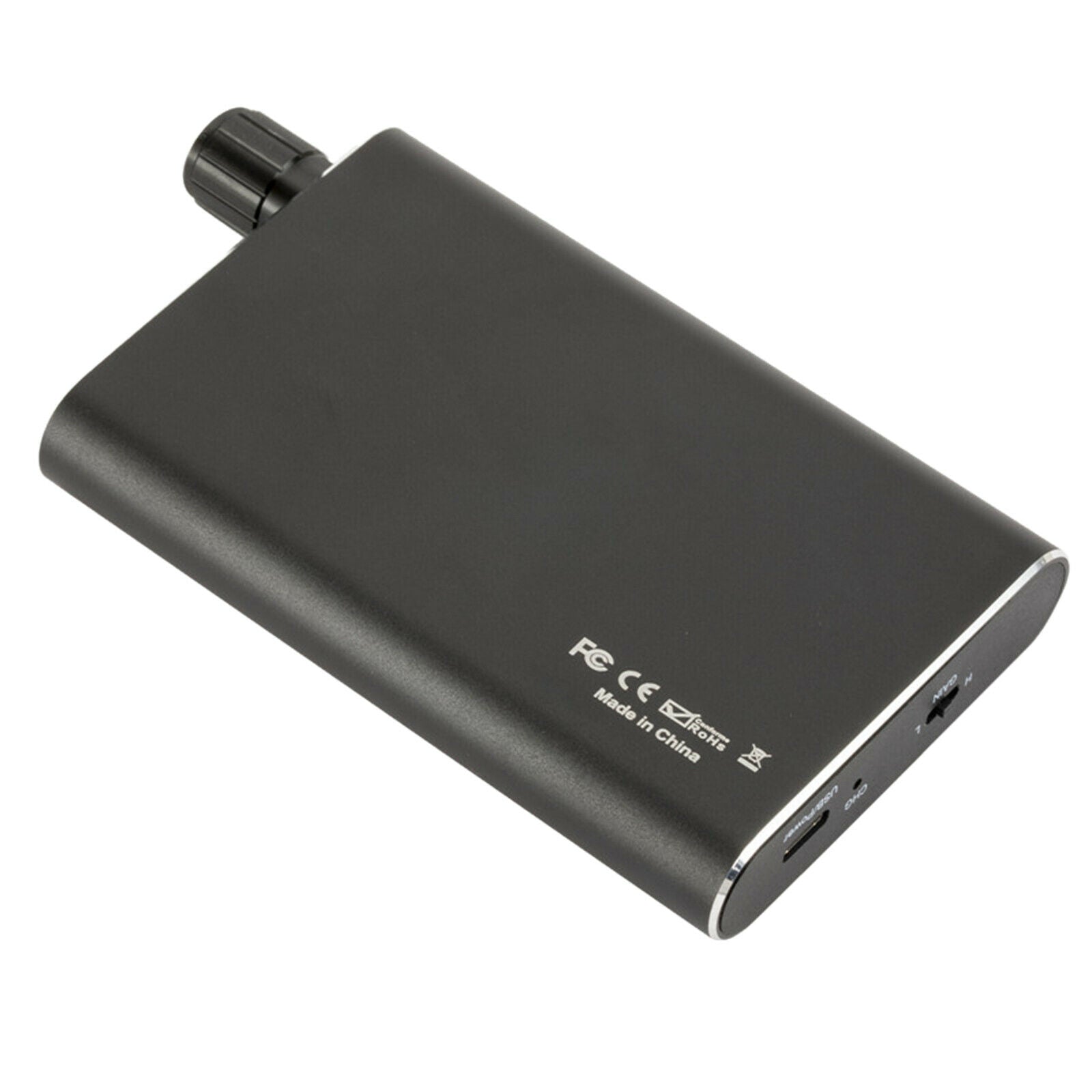 Portable HIFI Headphone Amplifier AMP Volume Control w/ Audio USB Cable for