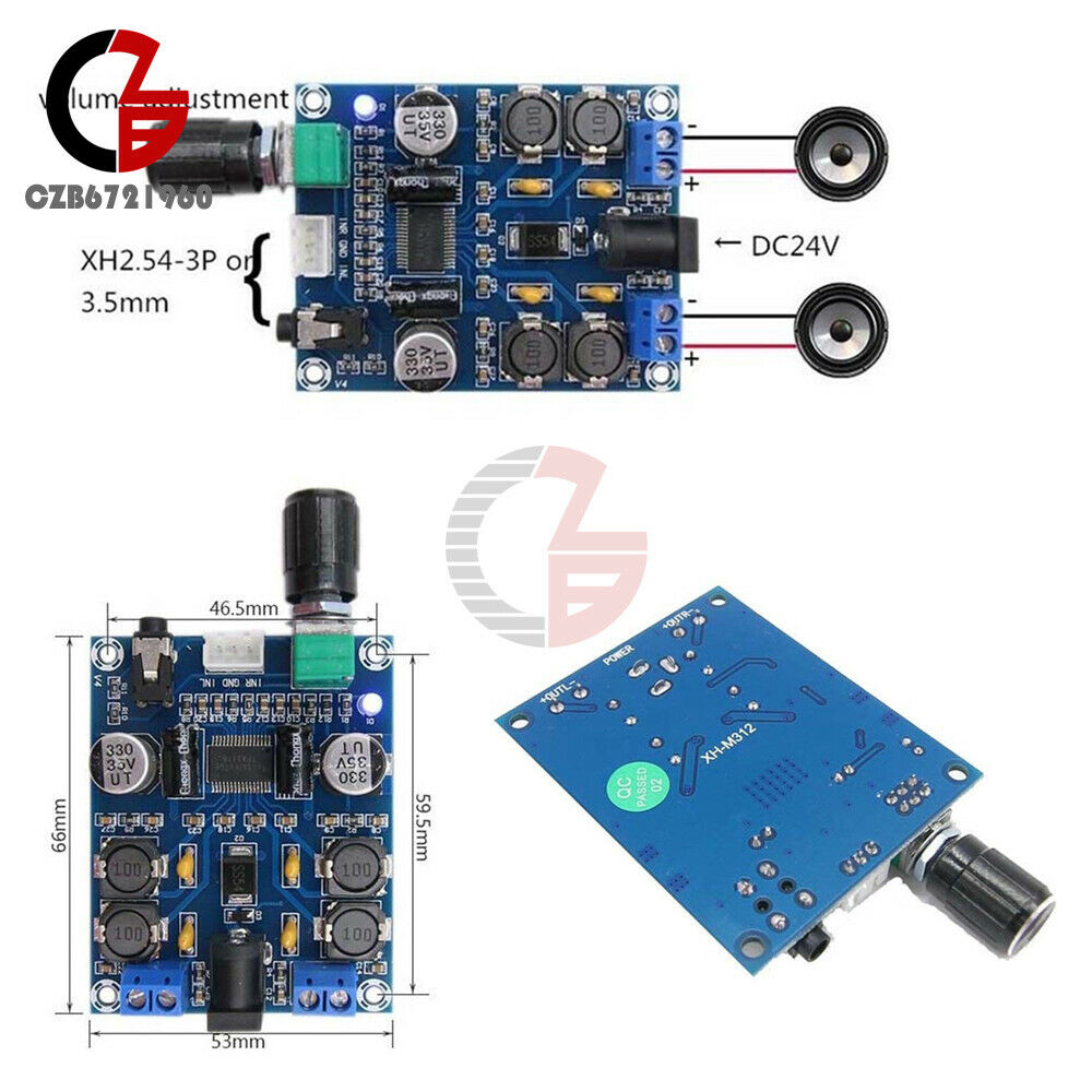 Digital HD Audio Amplifier Speaker 45*45W TPA3118D2 Dual Channel Power Amp Board