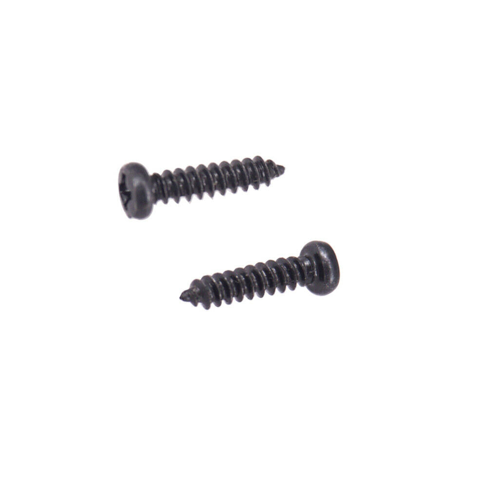 Iron 100 Pieces Tuning Peg Mounting Screws Pack for Electric/Acoustic Guitar