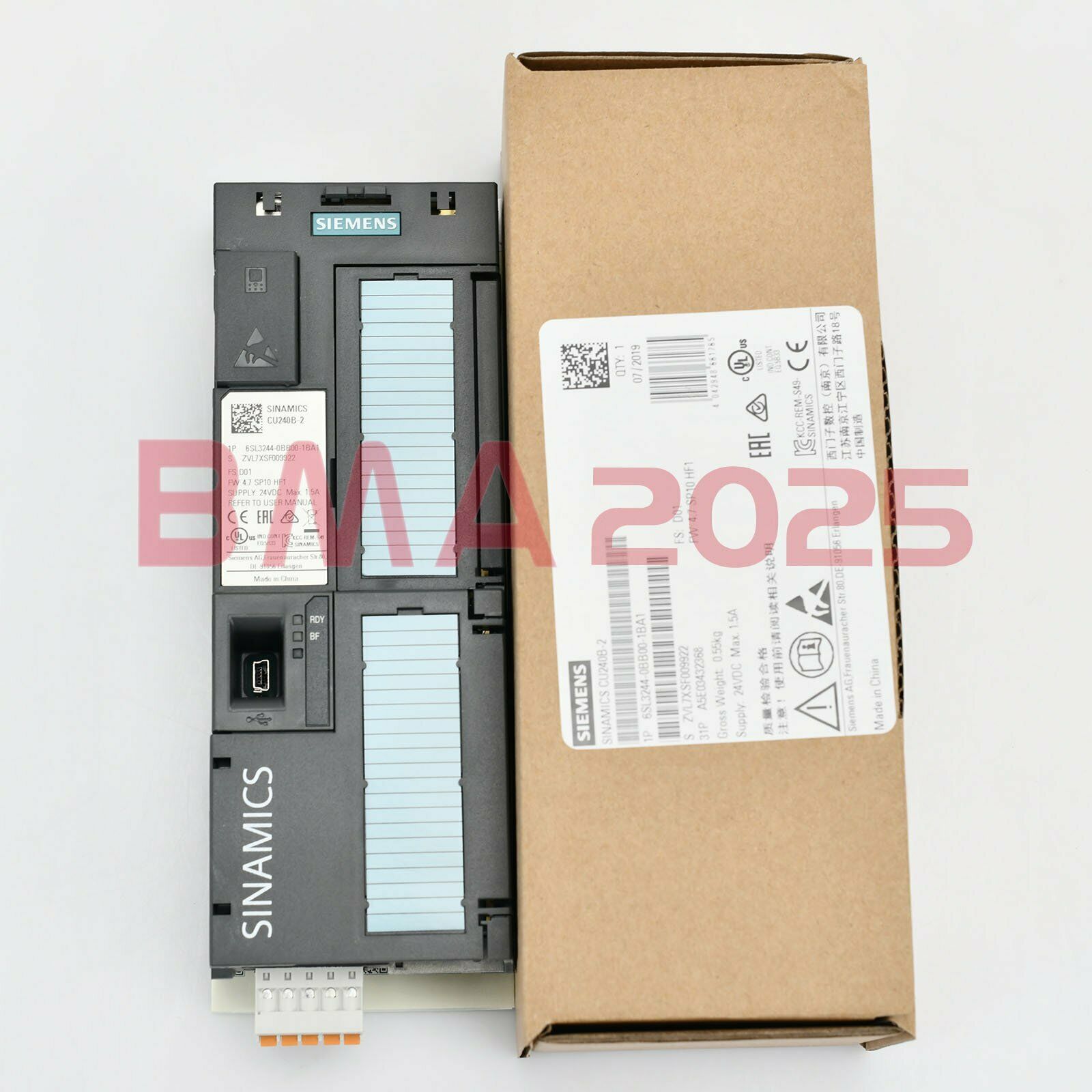 New 6SL3244-0BB00-1BA1 6SL3 244-0BB00-1BA1 1 year warranty DHL fast ship SM9T