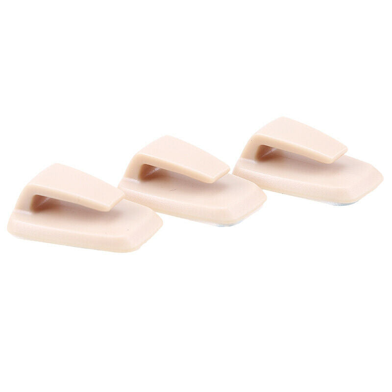3Pcs Car Seat Headrest Hook Backseat Purse Hanger Bag Cloth Hanging Holder Set