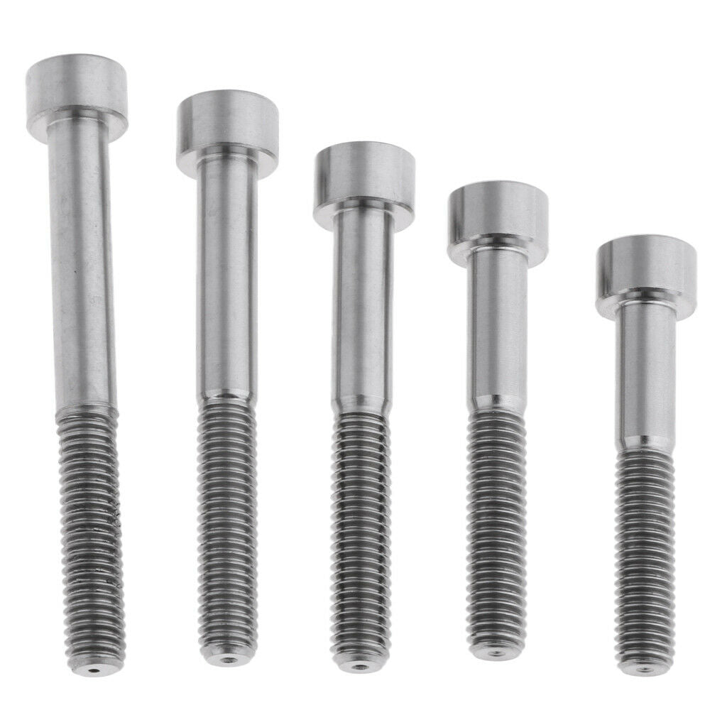 Titanium Alloy Bike Hexagon Socket   Crank Bottom Bracket Bolt Screw 35mm