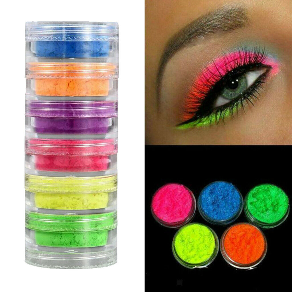 Rainbow Eyeshadow Palette, Professional 6 Colors Matte Shimmer
