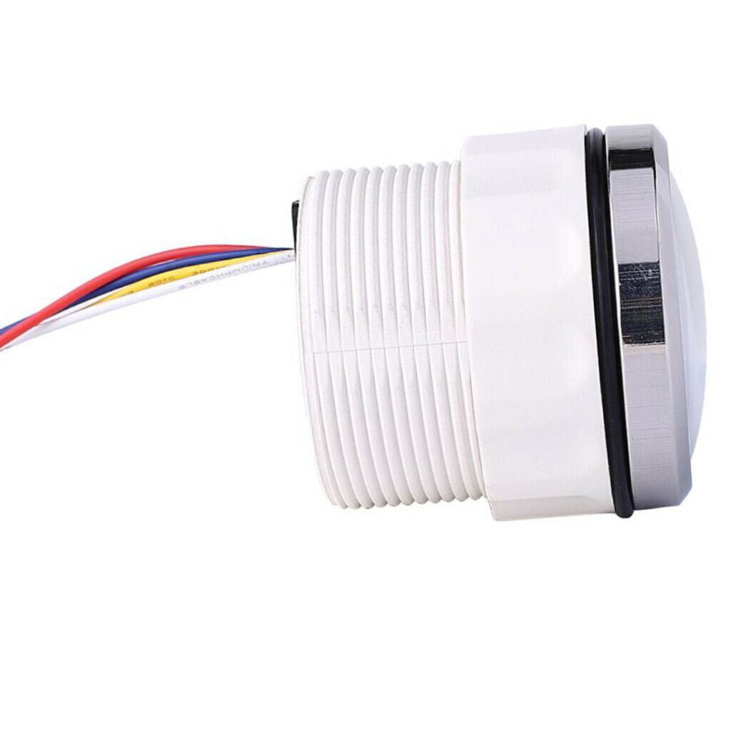 2'' 52mm Waterproof Voltage Meter Red LED for DC 12V-24V Car Motorcycle Auto