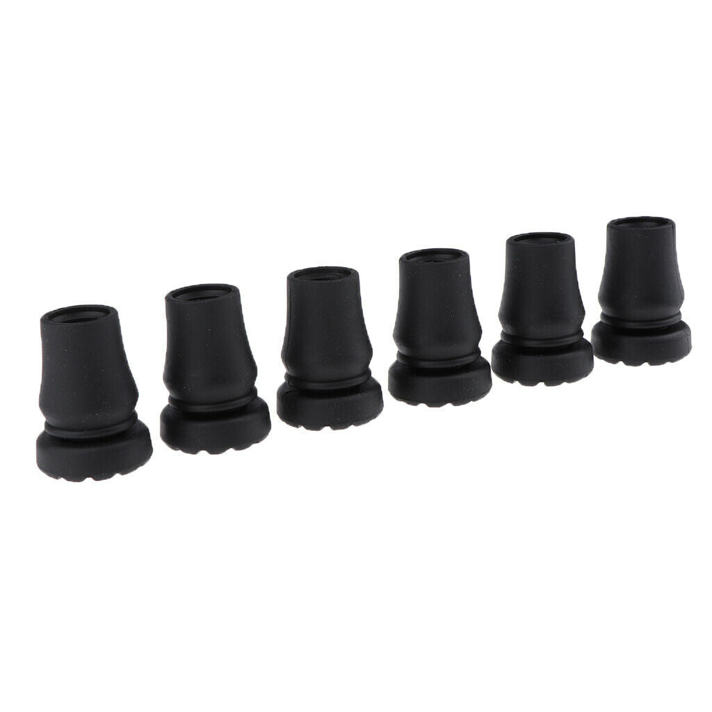 6x Trekking Poles Trekking Poles Trekking Poles Spare Rubber Caps