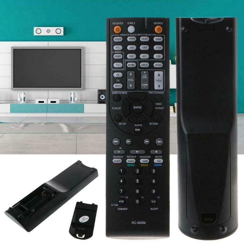 RC-803M Remote Controller for Onkyo AV Receiver TX-NR609 TX-NR609B HT-S7409
