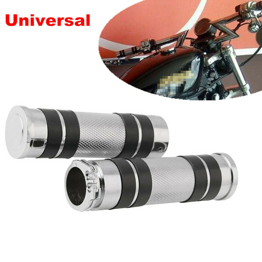 2PCS Motorcycle Bikes ATV Aluminum Handle Bar Hand Grips Set fit for All 25mm