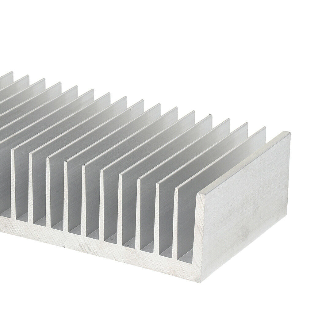 Universal Aluminium Heatsink Radiator Cooler Fin Pad 100x300x50mm