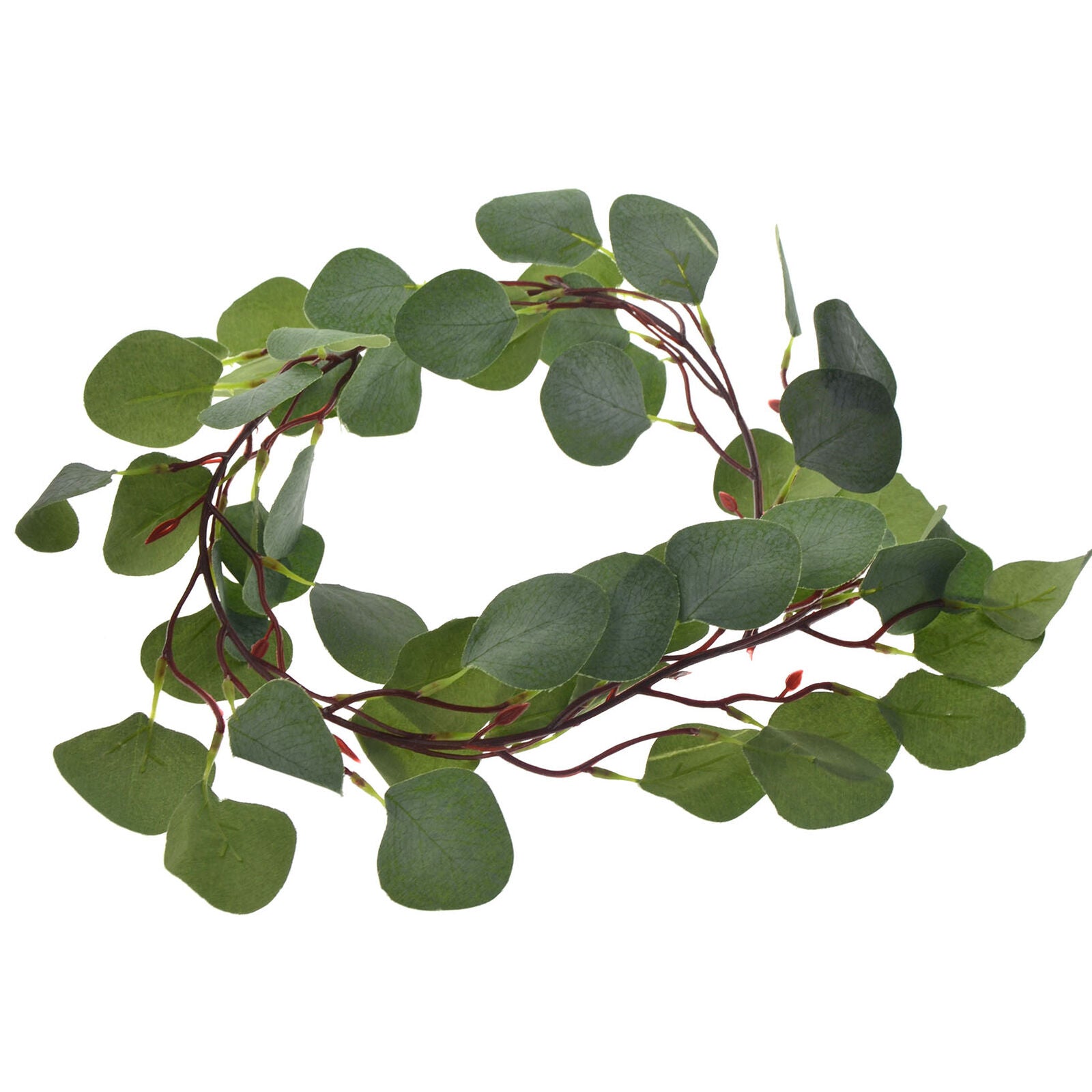 False Greenery Eucalyptus Leaves Silk Artificial Vines Garland for Wedding Decor
