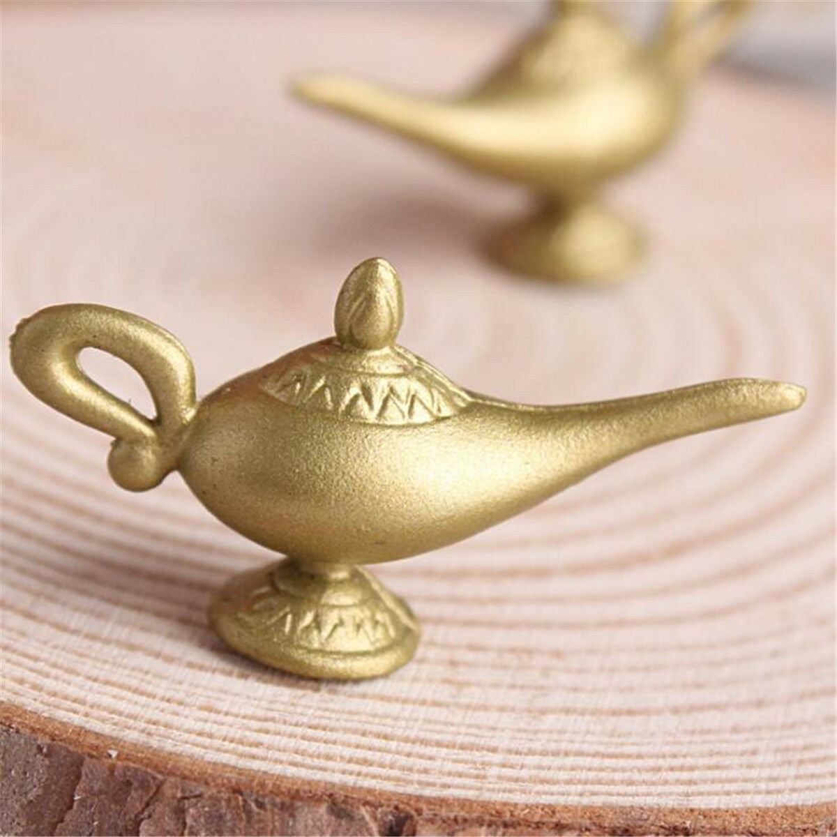 5PCS Mini Aladdin Genie Lamp Miniatures Fairy Garden Decor Moss Micro Landscape