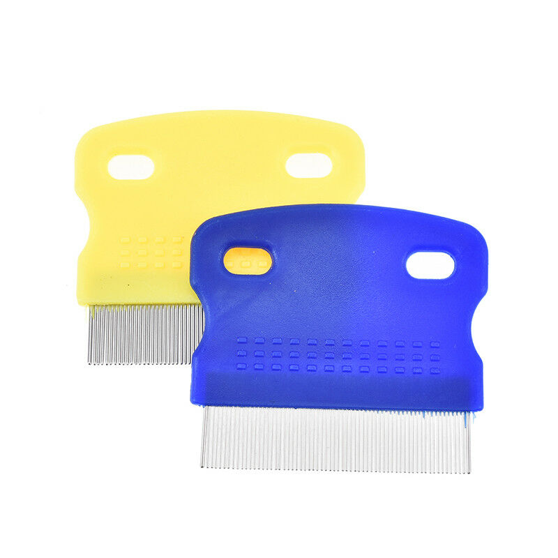 stainless steel pet dog cat toothed flea removal cleaning brush grooming c.l8