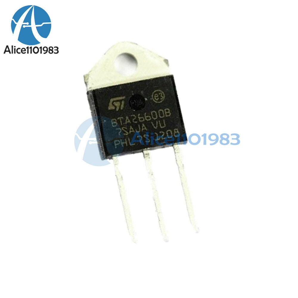 2PCS BTA26-600B TRIAC BTA26600B STM TOP-3L IC