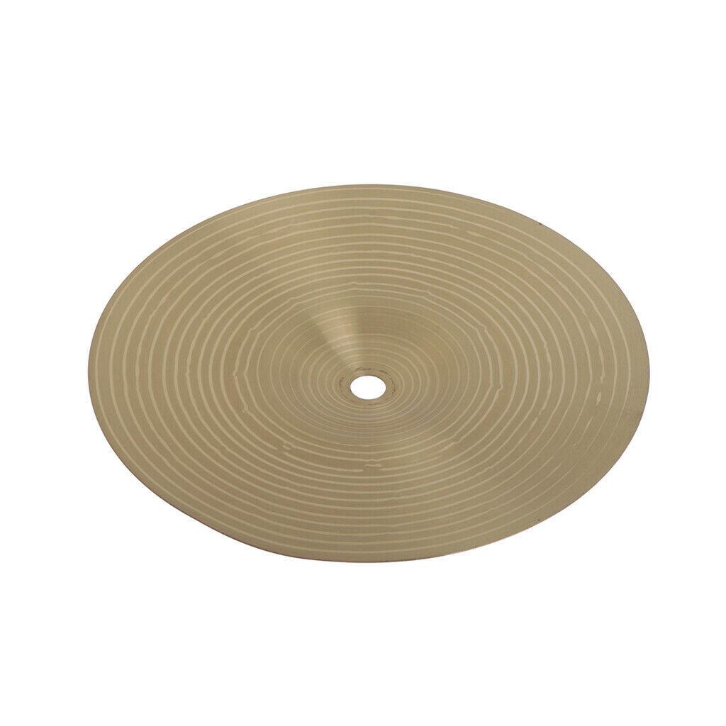 Durable Brass Jazz Drum Crash Cymbals for Drum Player Beginers Students 8''