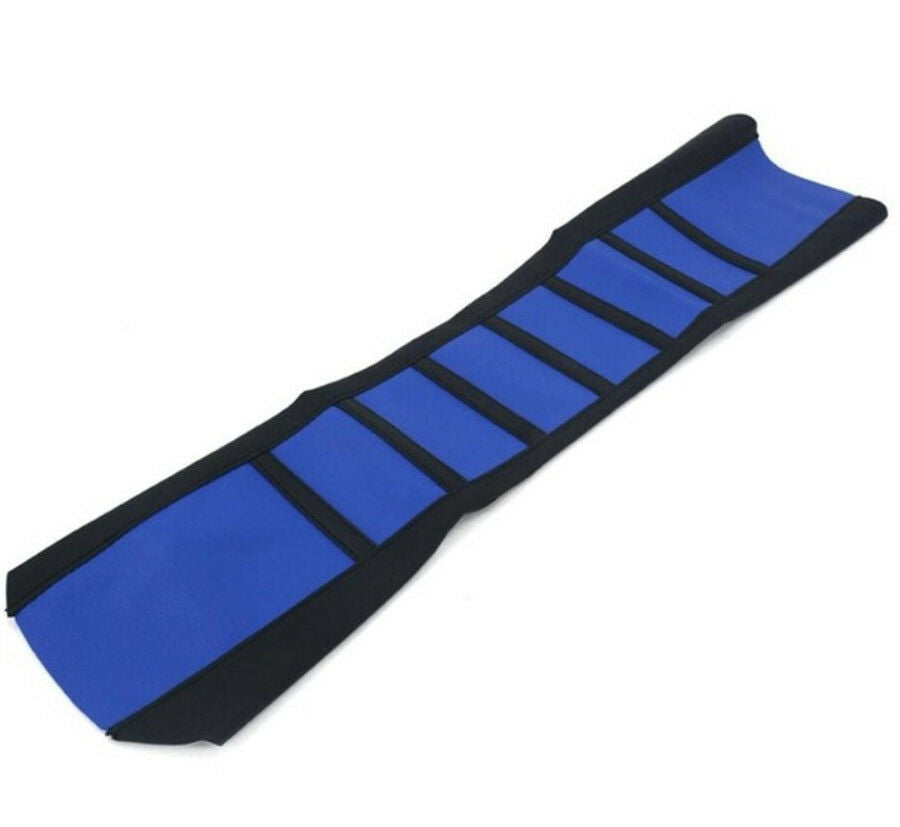 Blue Leather Motorcycle Seat Cover For WR YZF CRF  SUZKI Off Road #8130-8135
