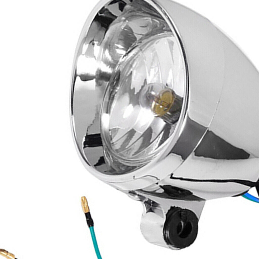 10W 12V Universal Motorbike Headlight Retro  Fog Light Auxiliary Light