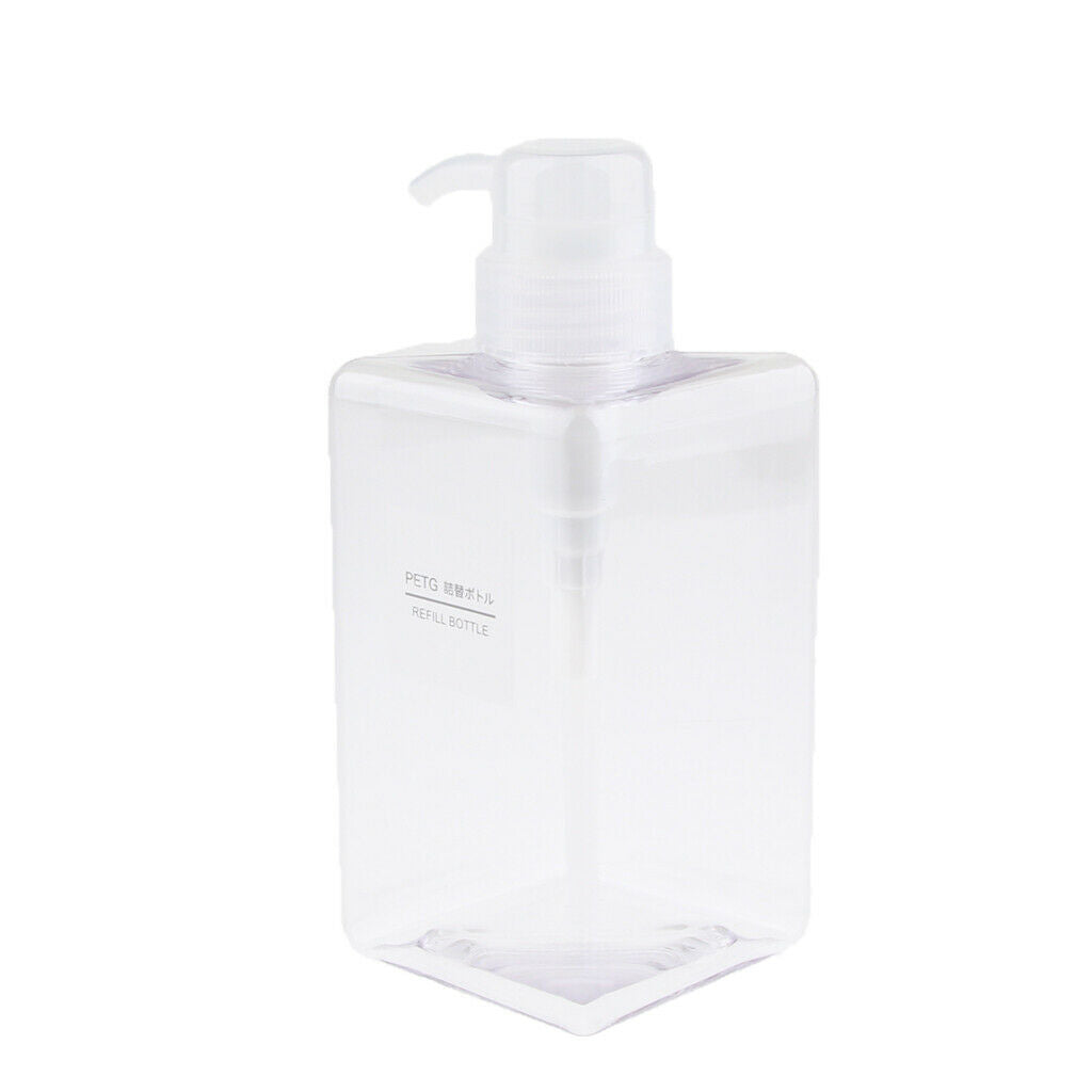 2pcs Foaming Soap Dispenser Hand Wash Soap Liquid Bottle 450ml Clear/Green