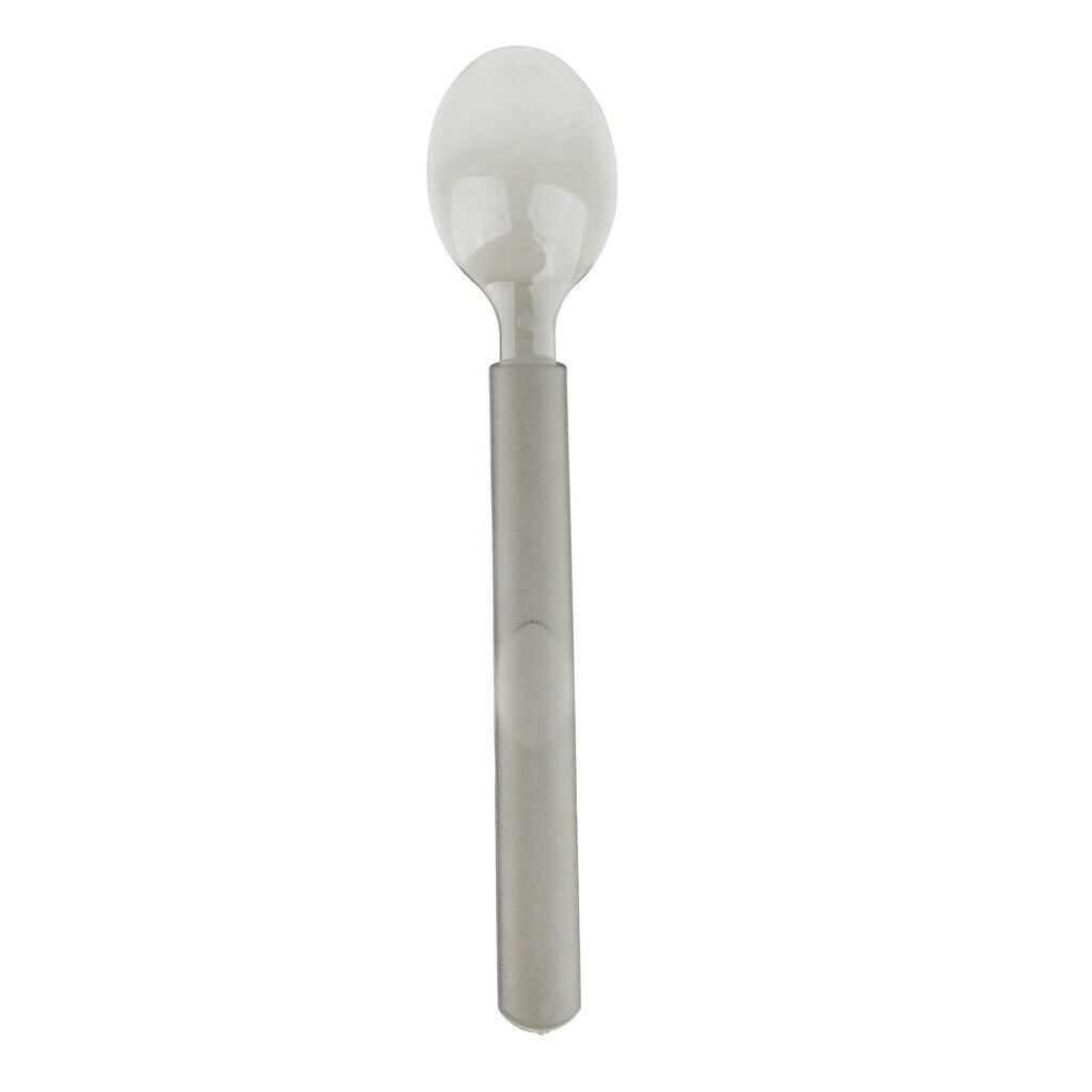50 Pieces Thick Disposable Plastic Tableware Cutlery, Single-packaged Spoon