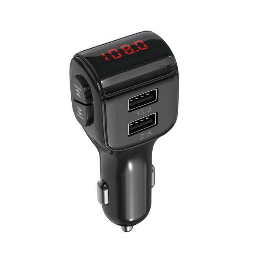 Wireless Bluetooth Car Kit FM Transmitter Radio MP3 Music Player USB Charger