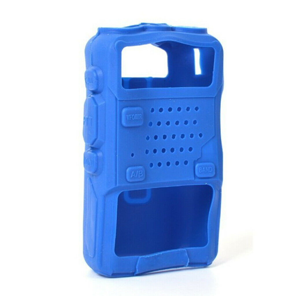 Prettyia 5x Silicone Cover Shell for   UV5R UV-5RA UV-5RB UV-5RC