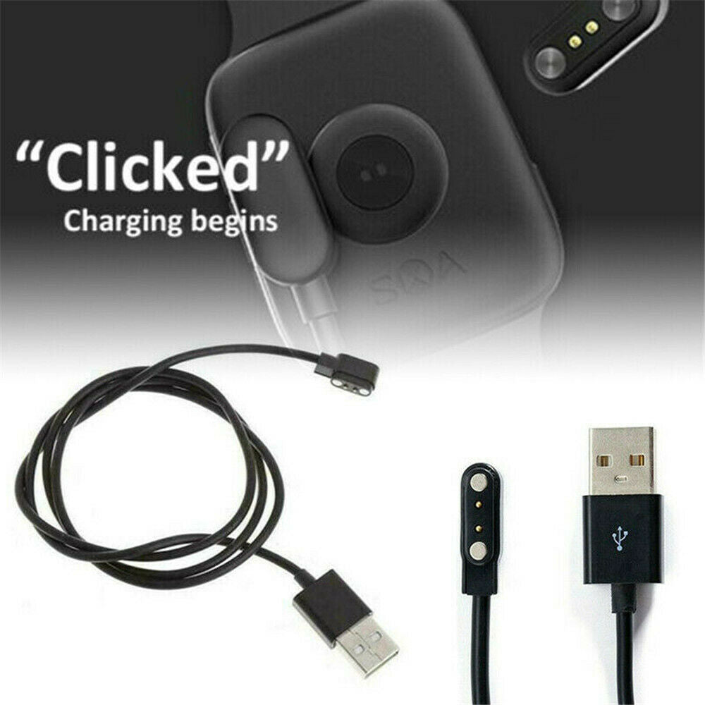 1pcs Magnetic Charger Charging Cable 2Pin Distance For Smart 60cm Watch with Plu