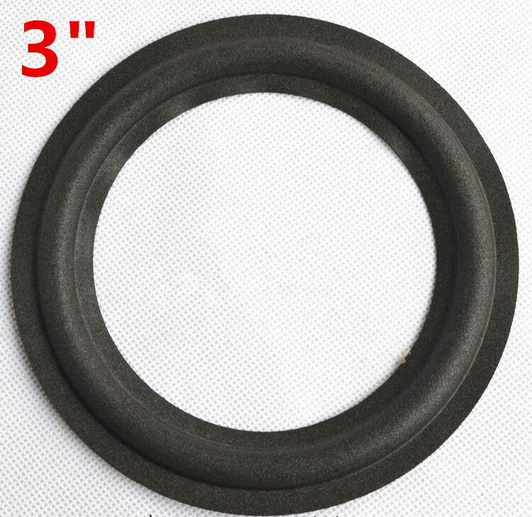 3" 3inch 3 inch 75mm Speaker Surround Rubber Woofer Edge Audio Repair