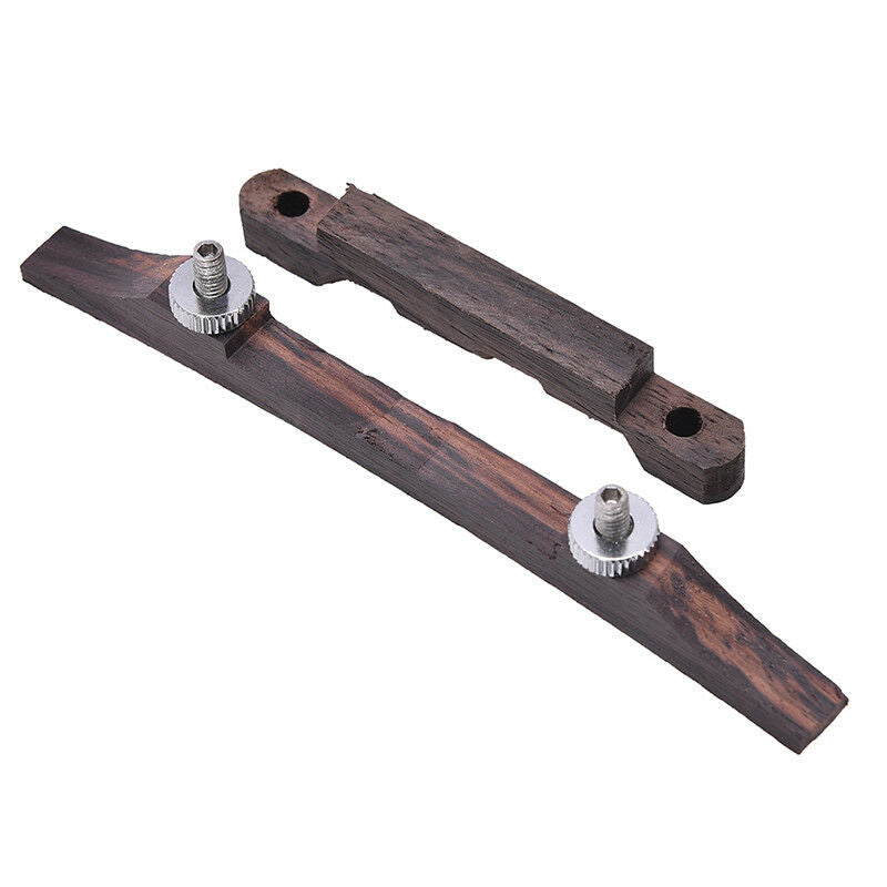 Durable Rosewood Guitar Bridge Mandolin Bridge For Guitar Bass Adjustable AU FG