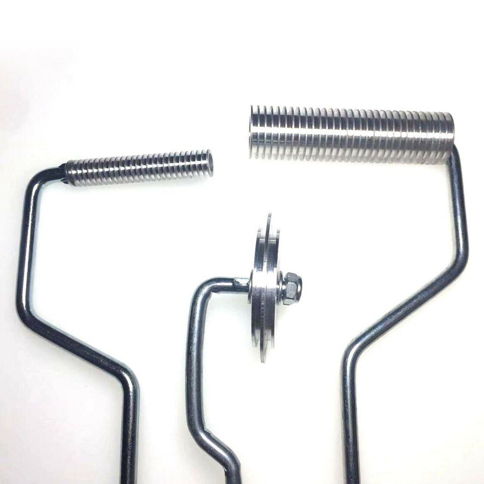 8Pcs Fiberglass Roller Tools And 1Pcs Detail Brushes With 1 Pair Glove