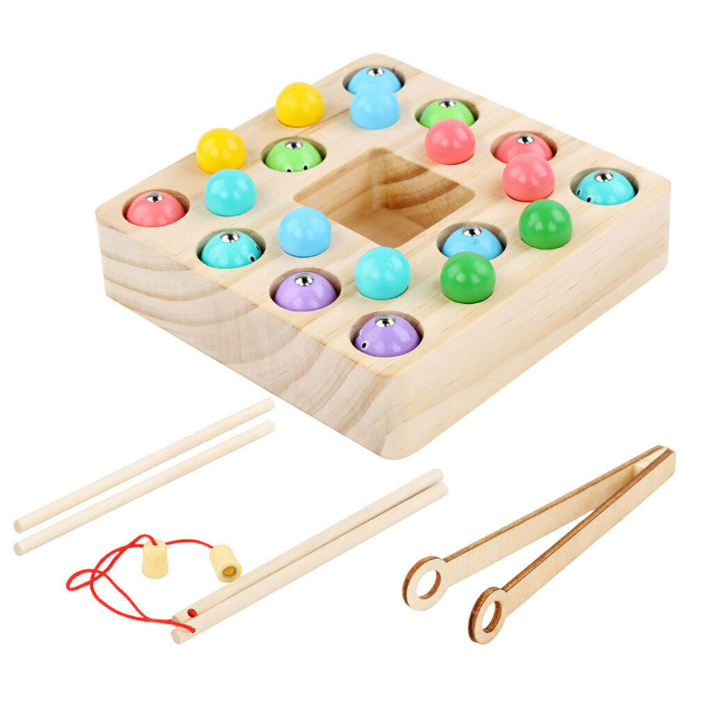 Magnetic Fishing Games Educational Shape Color Cognition for 3 4 5 Year Old