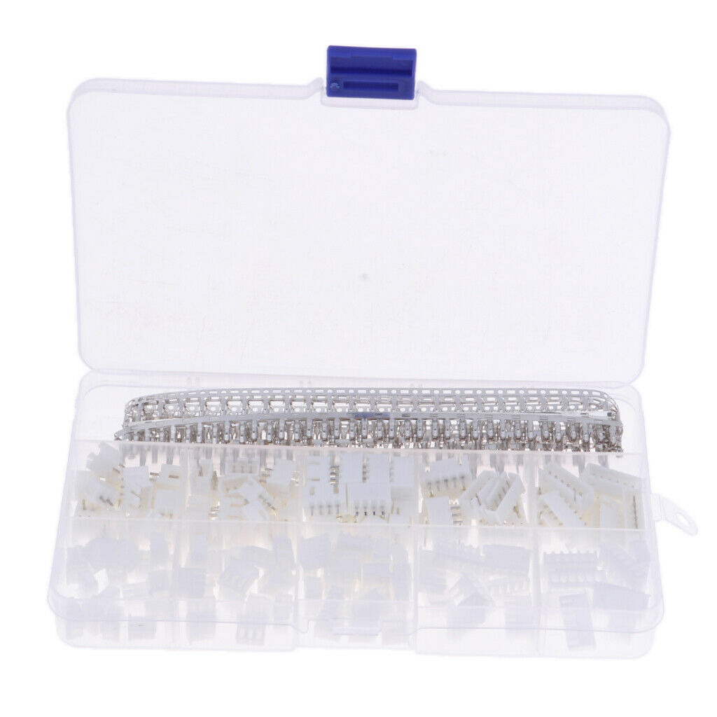 460Pcs 2.54mm Pitch 2/3/4/5 / 6Pin JST Male / Female Housing and Pin /
