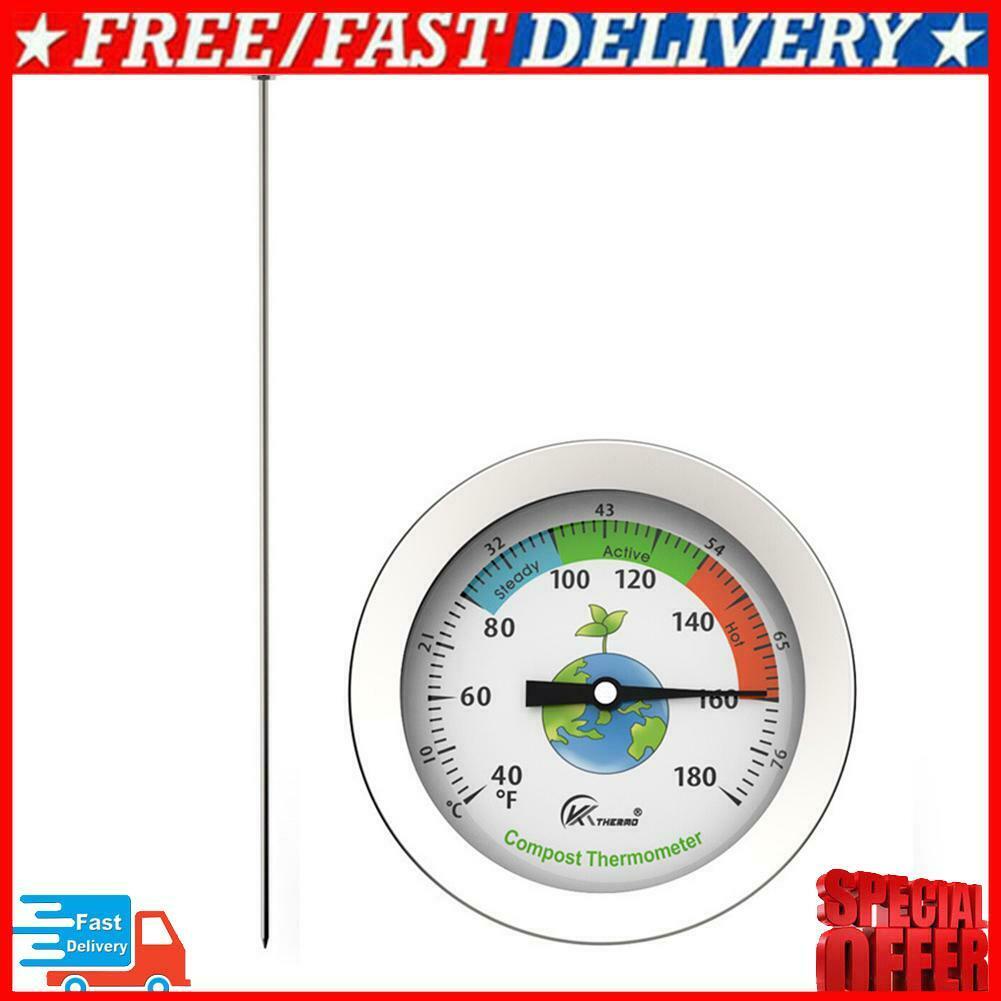 50cm Compost Soil Thermometer Measuring Probe Temperature Tester Meter Monitor
