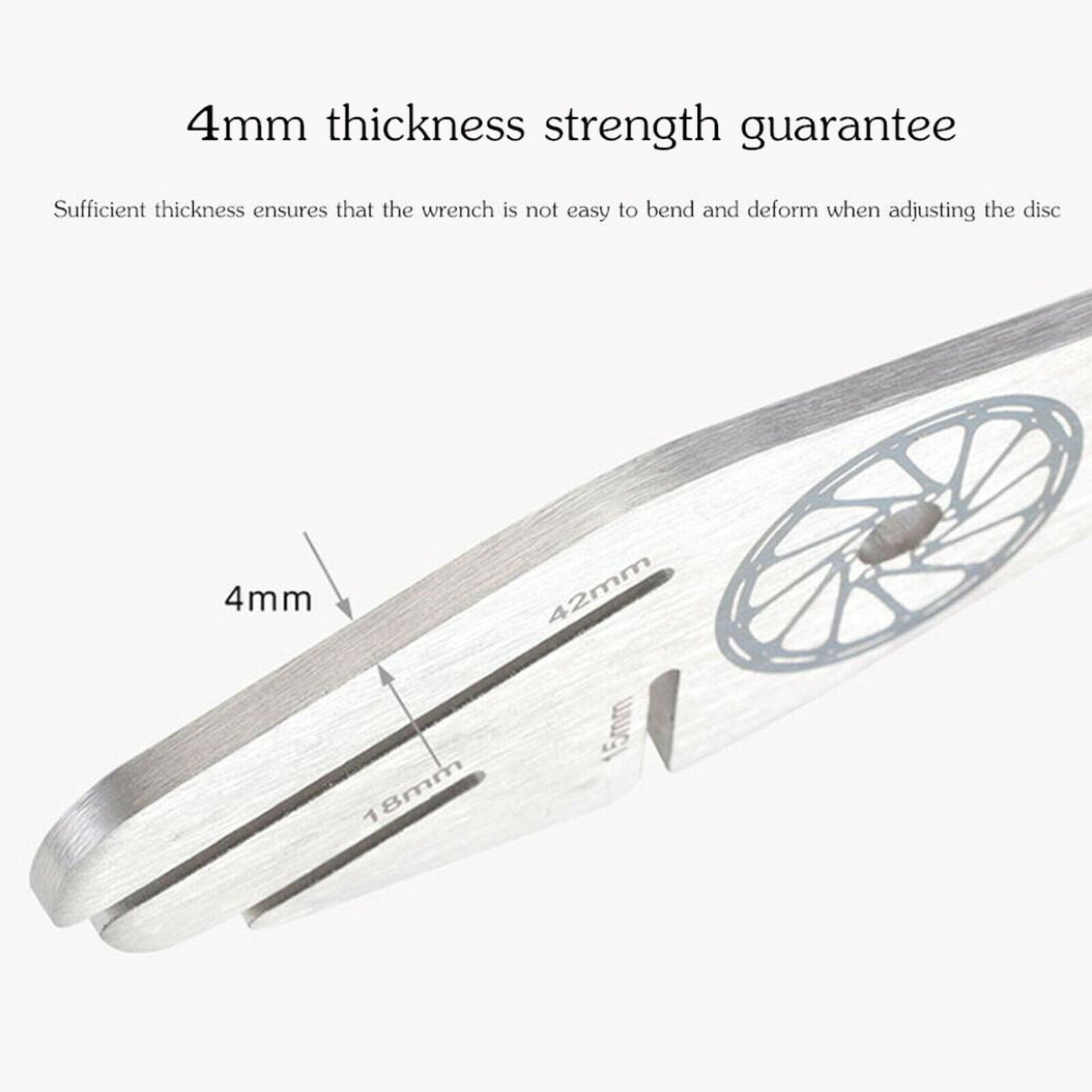 Bicycle Disc Brake Disc Repair Tool Disc Brake Wrench Alignment Truing Tools