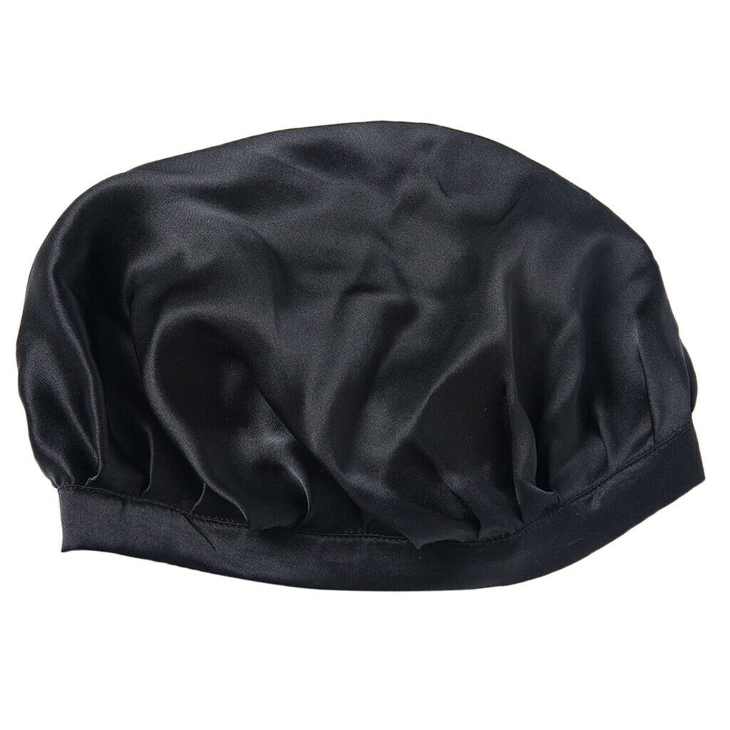 2pcs Women's Silk Night Caps Beanie Accessory Unisex Garment
