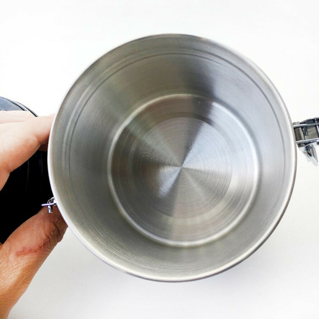 Airtight Coffee Canister, Stainless Steel Coffee Container with Co2 Vent
