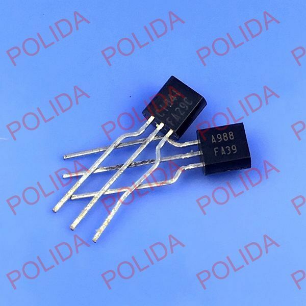 5pairs OR 10PCS  Transistor NEC TO-92 2SA988/2SC1841 A988/C1841
