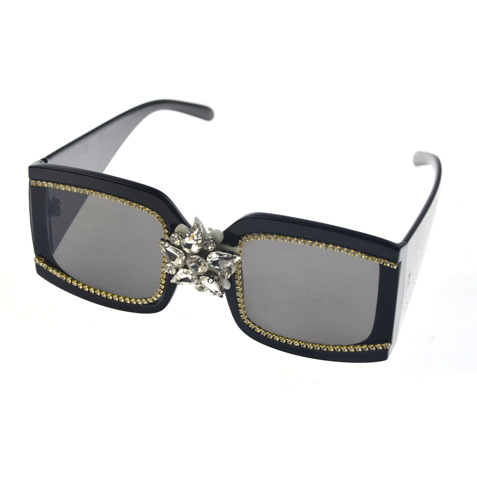 Luxury Rhinestone Sunglasses Women 2020 Fashion Oversized Shades Sun Glasses