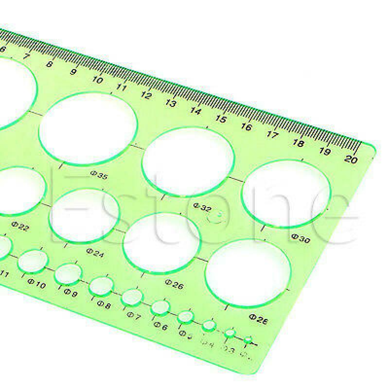 Quilling Ruler Template Tool Kit Circle Size Origami Paper Quilled Creat Tool