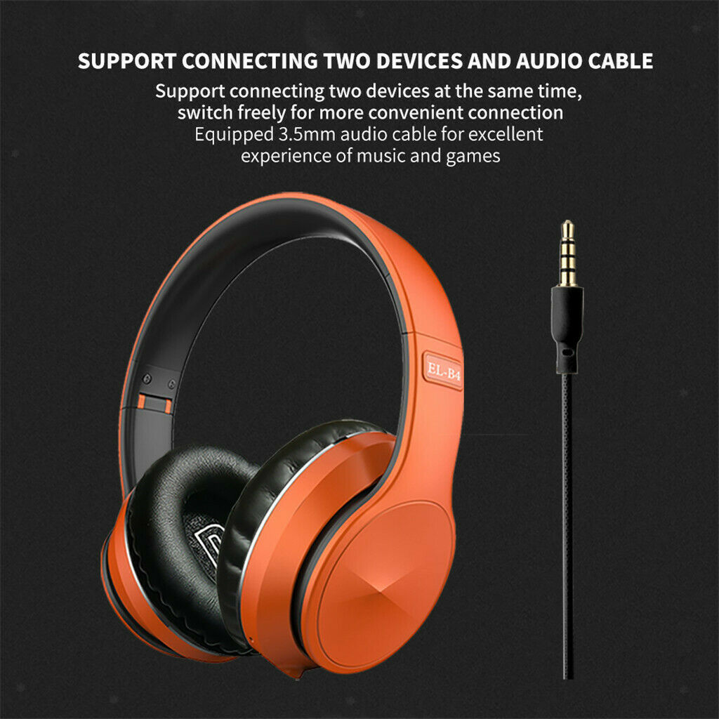 Wireless Headphones Foldable bluetooth headset HIFI support TF card