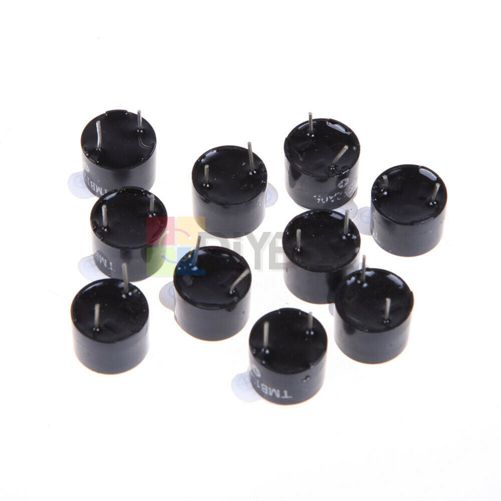 [50PCS] 5V Active Buzzer Magnetic Long Continous Beep Tone Alarm Ringer 12mm