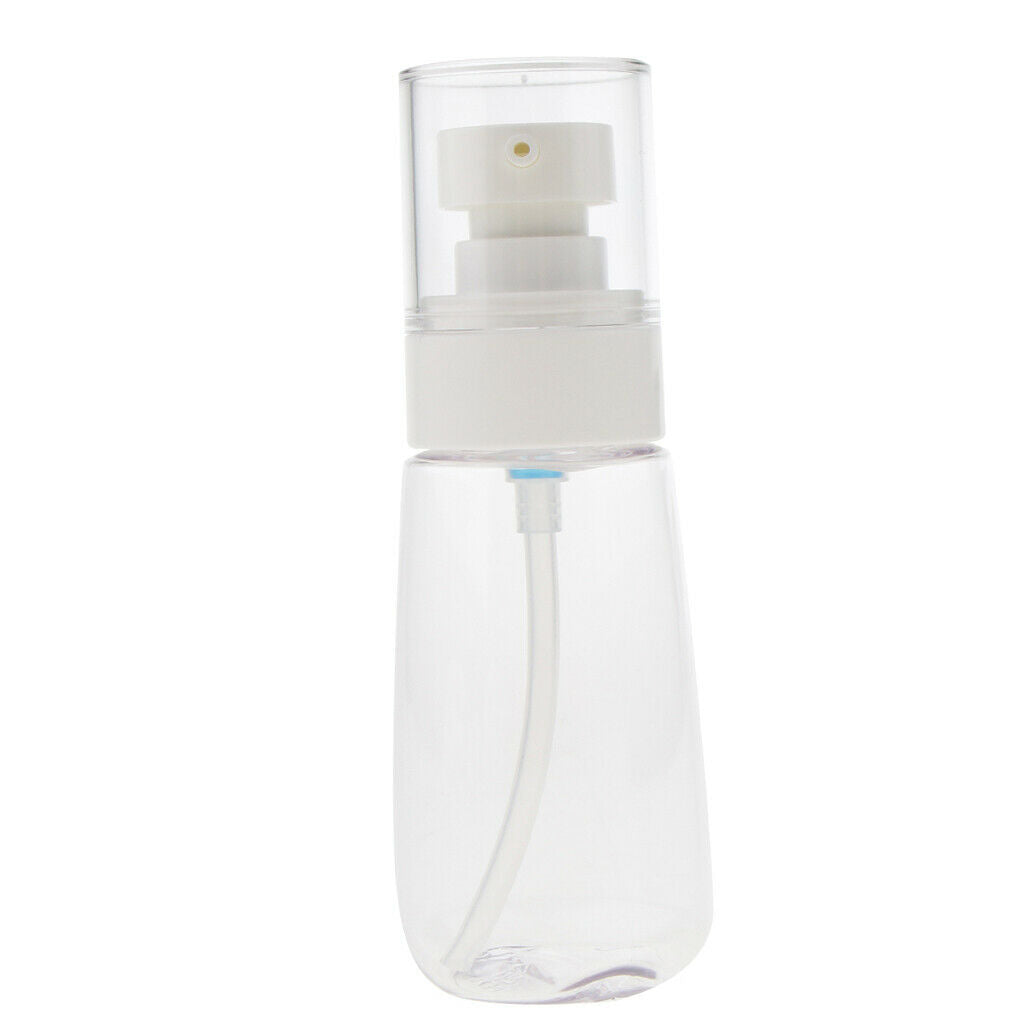 Plastic Refillable Empty Pump Bottles for Lotion Shampoo Travel Containers 60 ml