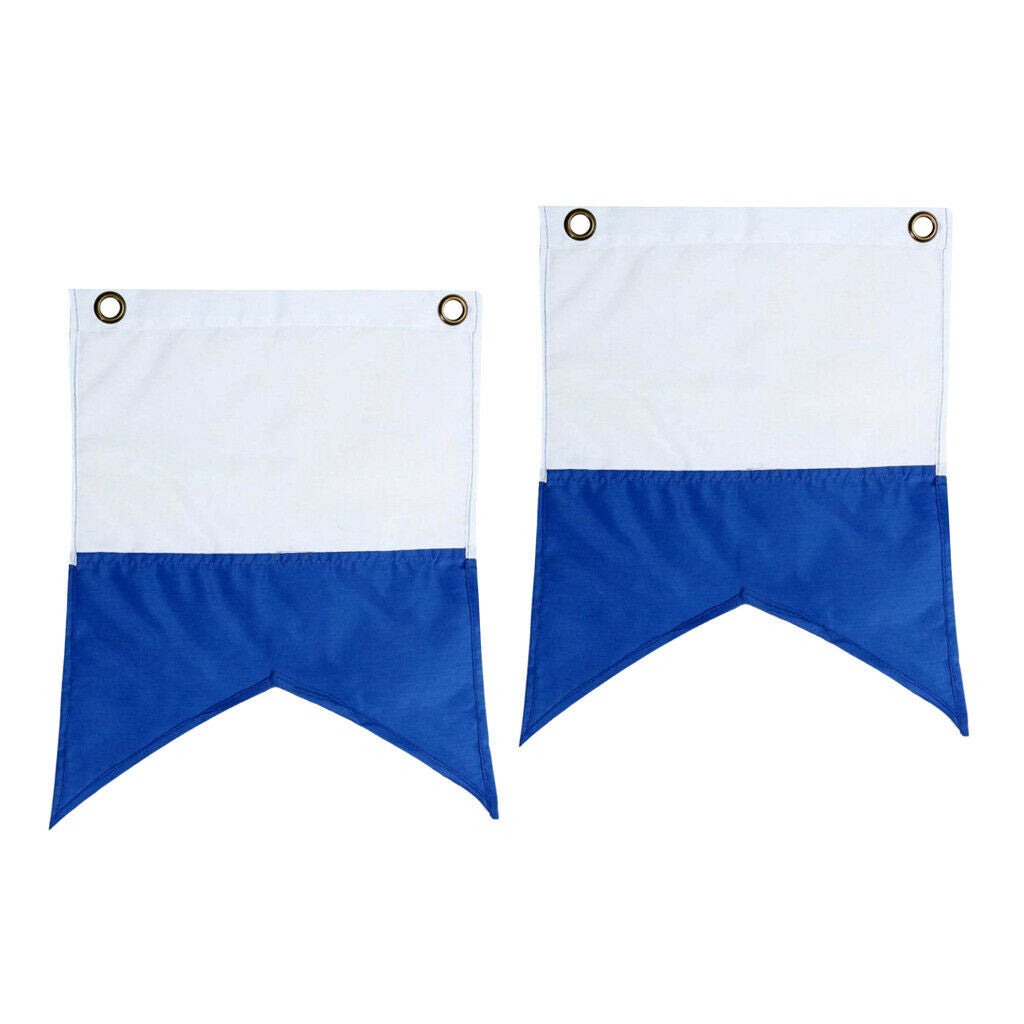 2x Durable Scuba Diving Flags Spearfishing Boat Sign Banner Marker with Grommets