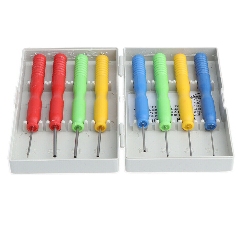 8 Pcs/Set Hollow Needles Desoldering Tool IC Extraction Tool Detaching Pin