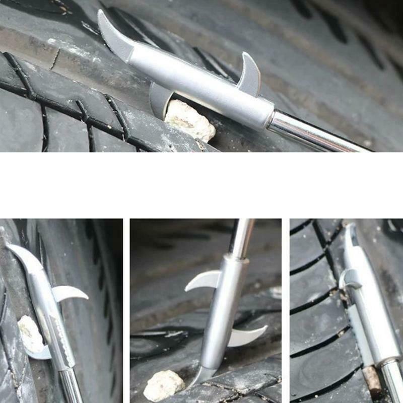 Tyre Cleaning Hook Stone Scraper for Motorcycle Car Tire Slot Stone Remover