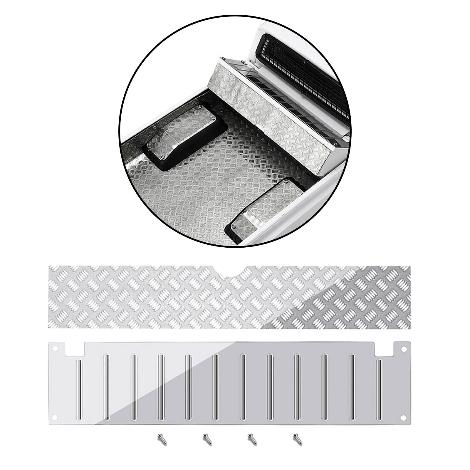 Tool Box Decorative Sheet Plates for WPL C14 C24 RC Car Parts Accessories