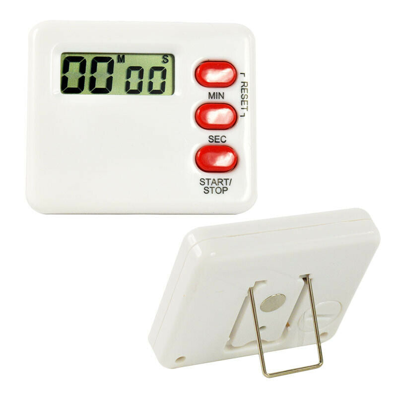 1Pcs Mini Digital LCD Sport Study Clock 99 Minute Countdown Kitchen Timer