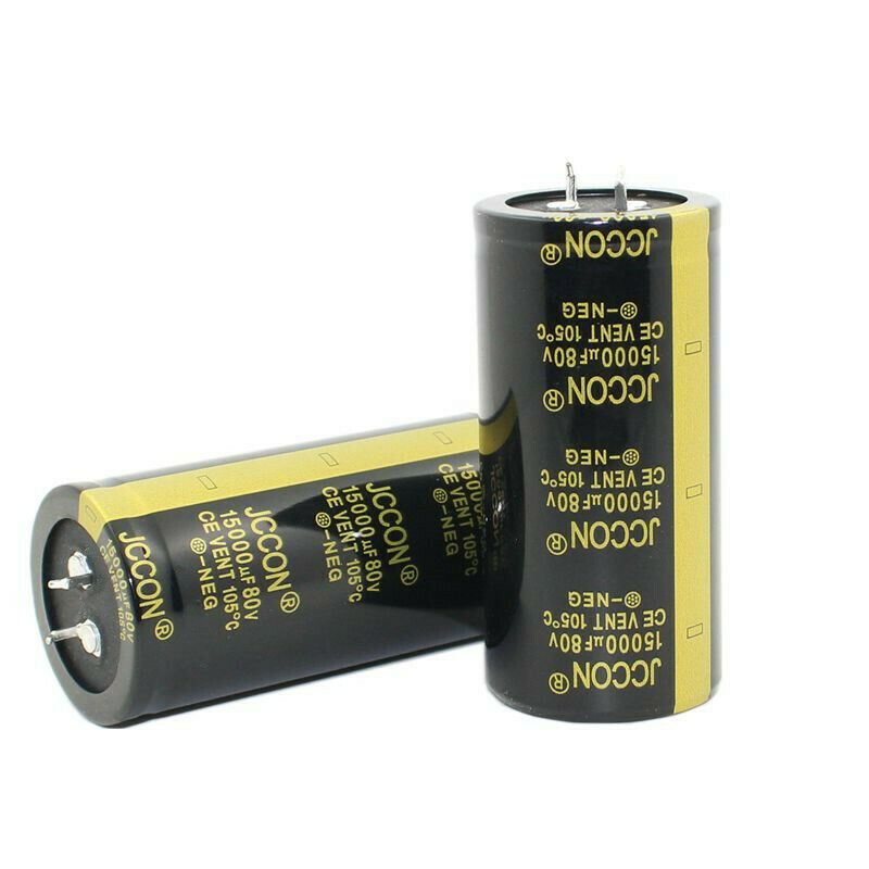 1pcs 80v15000uf Aluminum electrolytic capacitor Audio filter capacitor 35x70mm